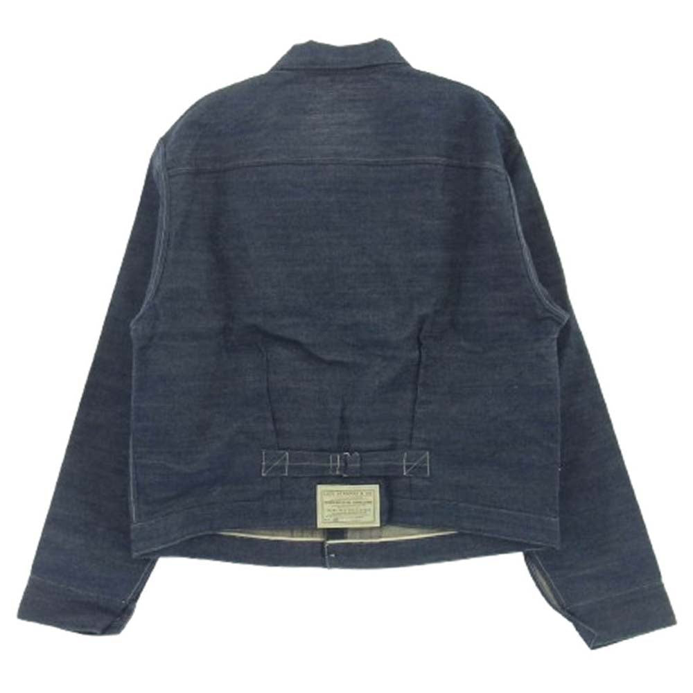 Levi's リーバイス A4395-0000 LVC 1879 プリーツブラウス リジッド デニム ジャケット インディゴブルー系 M【美品】【中古】