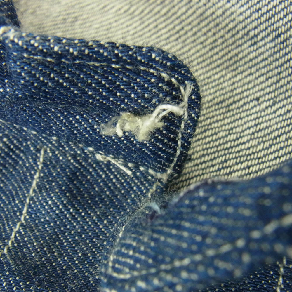 Levi's リーバイス A4395-0000 LVC 1879 プリーツブラウス リジッド デニム ジャケット インディゴブルー系 M【美品】【中古】