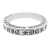 CHROME HEARTS クロムハーツ（原本無） 3mm SPACER NYC FUCKYOU スペーサー ファックユー リング シルバー系 17号【中古】