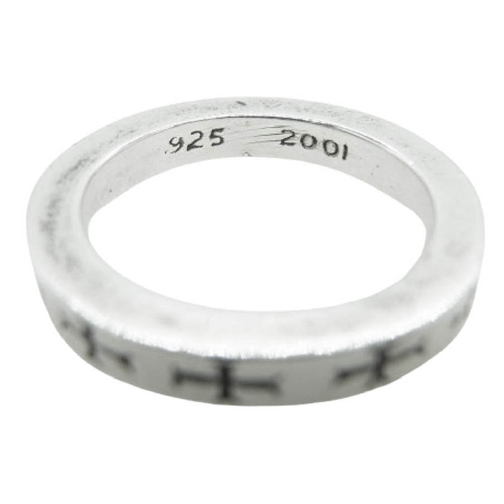 CHROME HEARTS クロムハーツ（原本無） 3mm SPACER NYC FUCKYOU スペーサー ファックユー リング シルバー系 17号【中古】