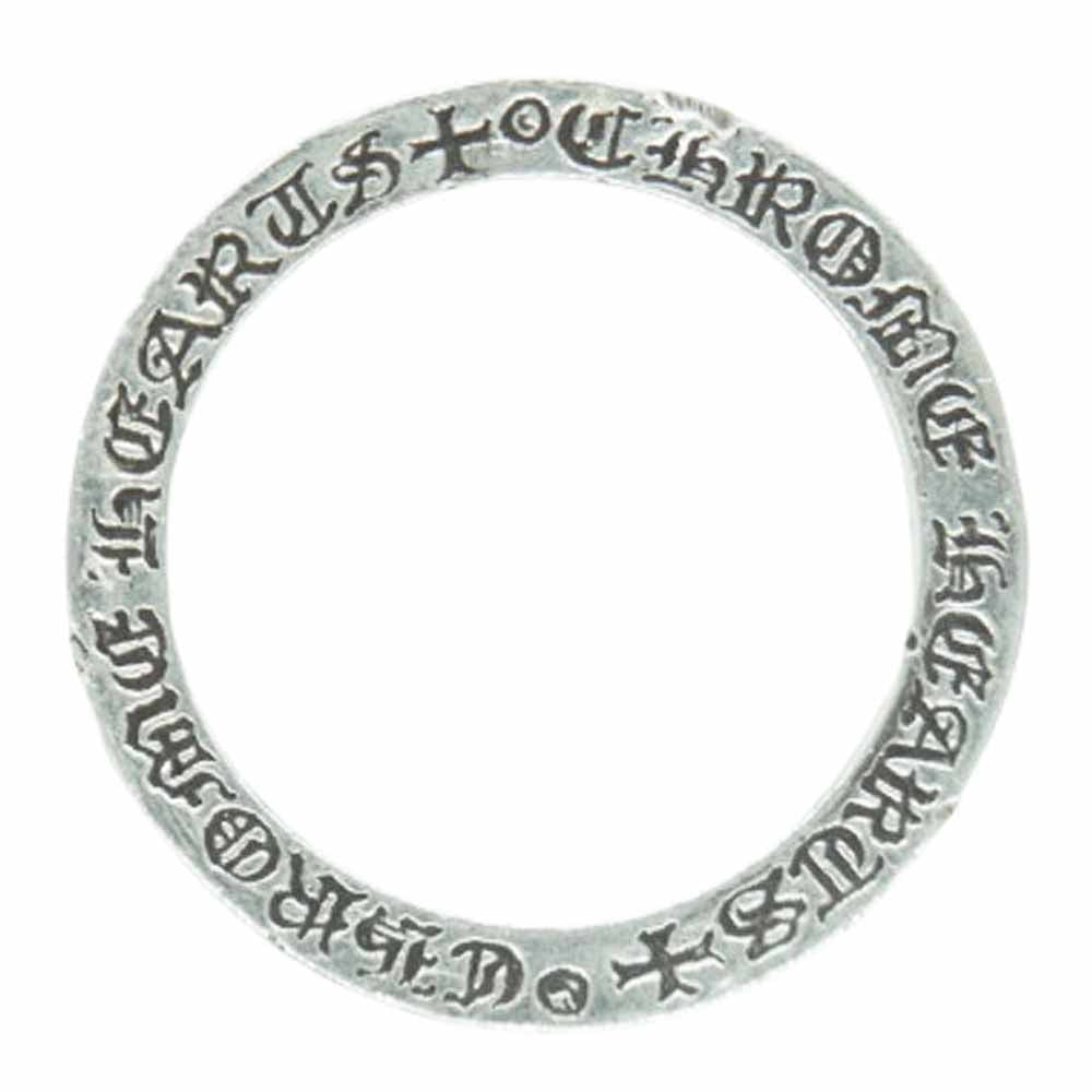 CHROME HEARTS クロムハーツ（原本無） 3mm SPACER NYC FUCKYOU スペーサー ファックユー リング シルバー系 17号【中古】