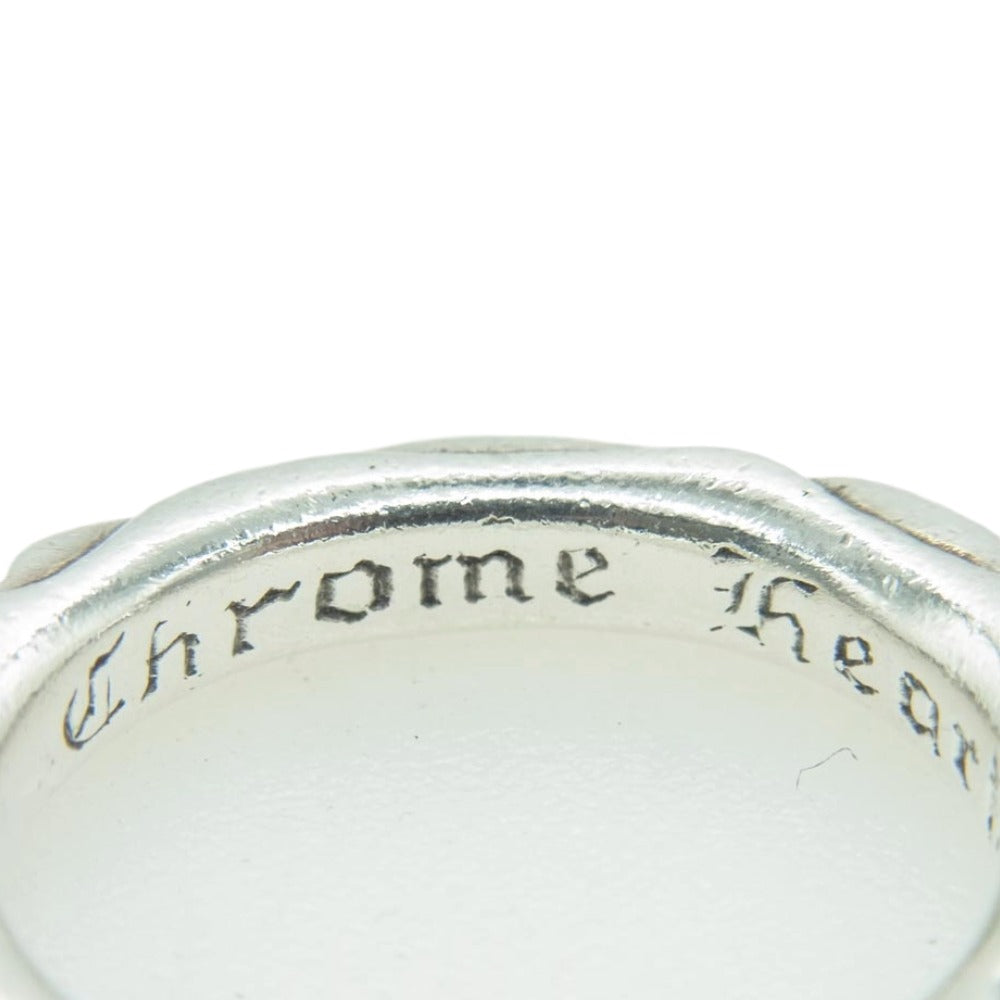CHROME HEARTS クロムハーツ（原本無） SCRL BAND スクロールバンドリング シルバー系 15.5号【中古】
