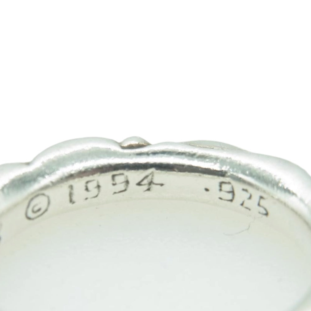 CHROME HEARTS クロムハーツ（原本無） SCRL BAND スクロールバンドリング シルバー系 15.5号【中古】