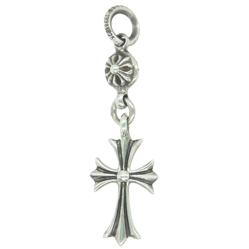 CHROME HEARTS クロムハーツ（原本無） 1B TNY CH CRS 1ボール タイニー CHクロス ペンダントトップ シルバー系【中古】