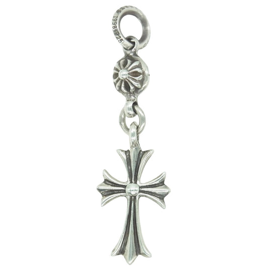 CHROME HEARTS クロムハーツ（原本無） 1B TNY CH CRS 1ボール タイニー CHクロス ペンダントトップ シルバー系【中古】