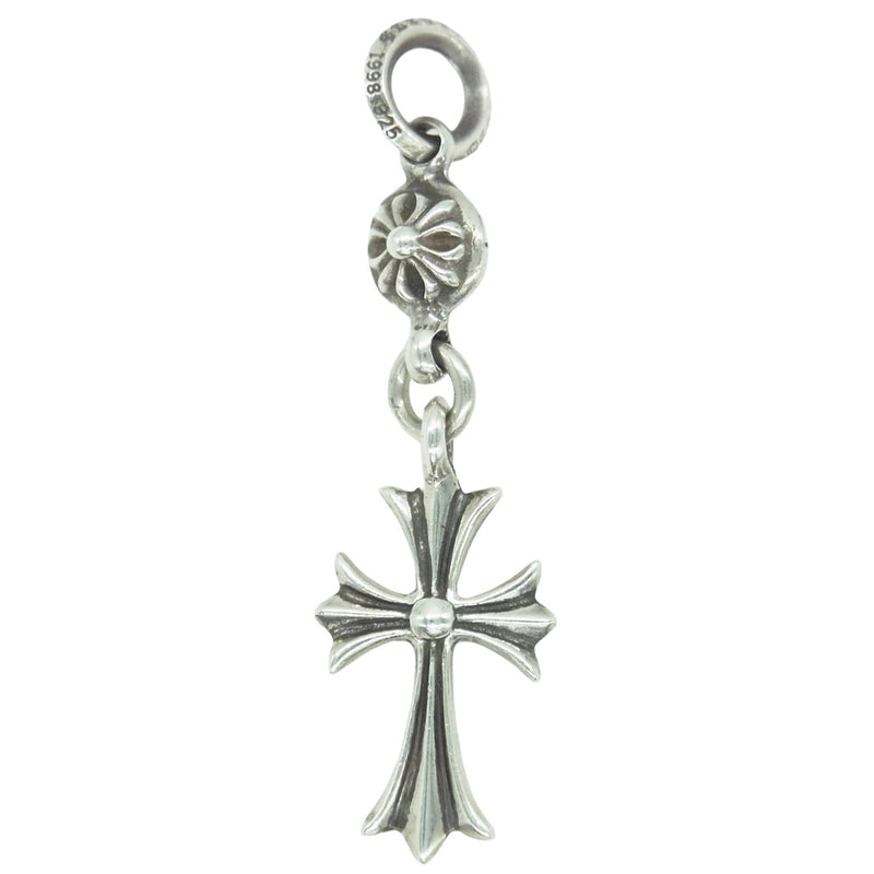 CHROME HEARTS クロムハーツ（原本無） 1B TNY CH CRS 1ボール タイニー CHクロス ペンダントトップ シルバー系【中古】