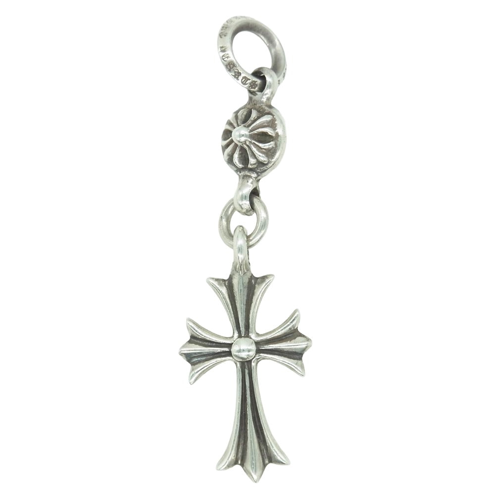 CHROME HEARTS クロムハーツ（原本無） 1B TNY CH CRS 1ボール タイニー CHクロス ペンダントトップ シルバー系【中古】