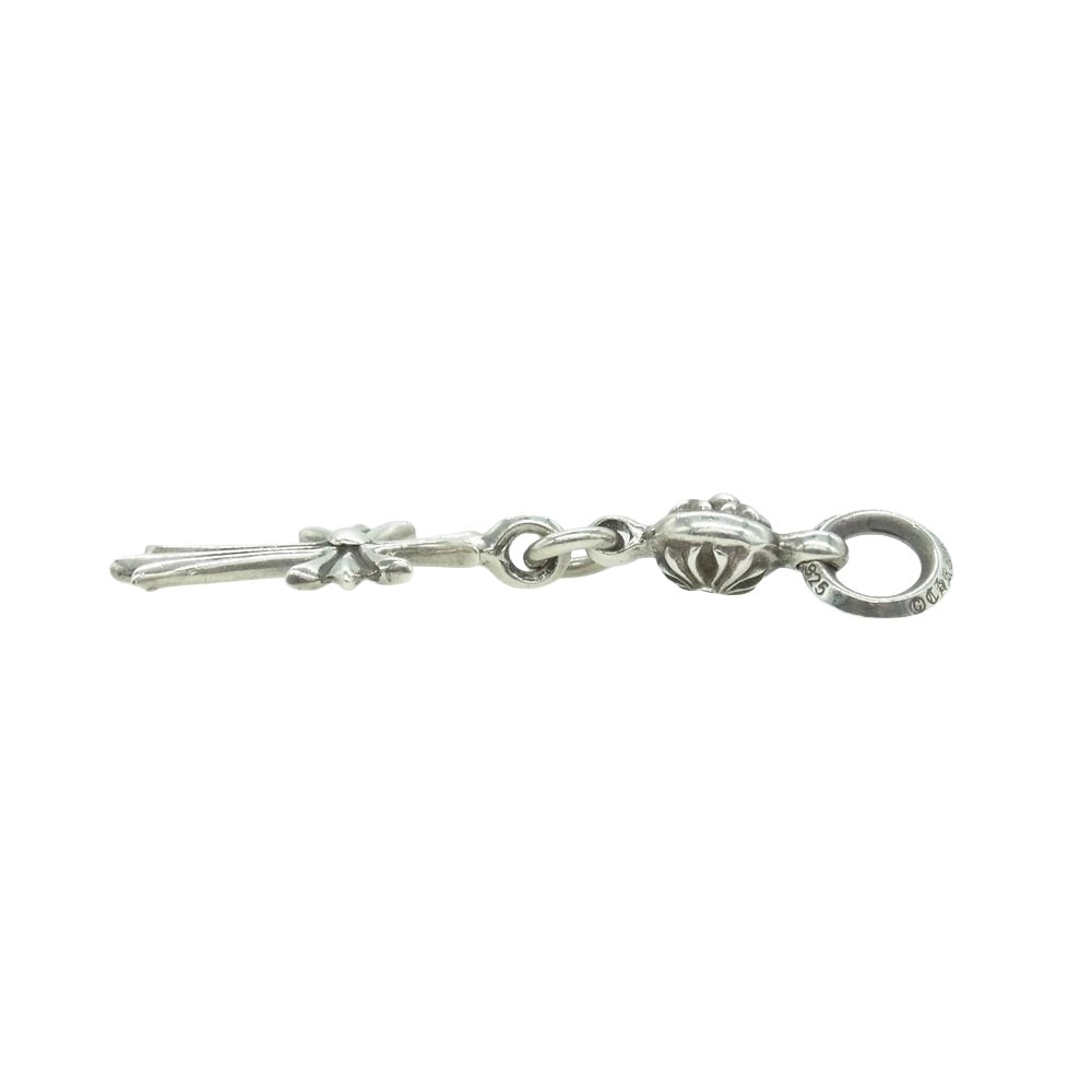CHROME HEARTS クロムハーツ（原本無） 1B TNY CH CRS 1ボール タイニー CHクロス ペンダントトップ シルバー系【中古】