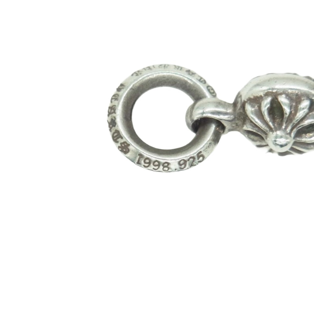 CHROME HEARTS クロムハーツ（原本無） 1B TNY CH CRS 1ボール タイニー CHクロス ペンダントトップ シルバー系【中古】