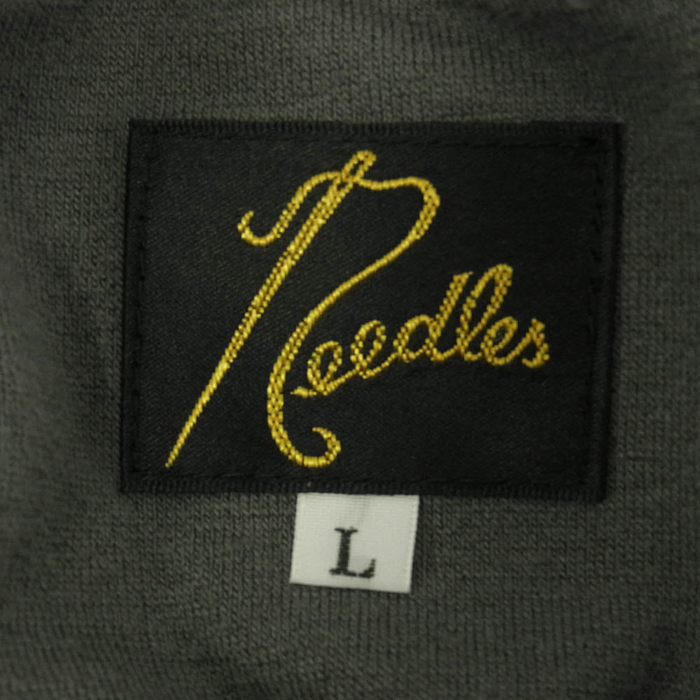 Needles ニードルス MR291 R.C. Track Jacket C/PE Velour ベロア トラックジャケット グレー系 L【中古】