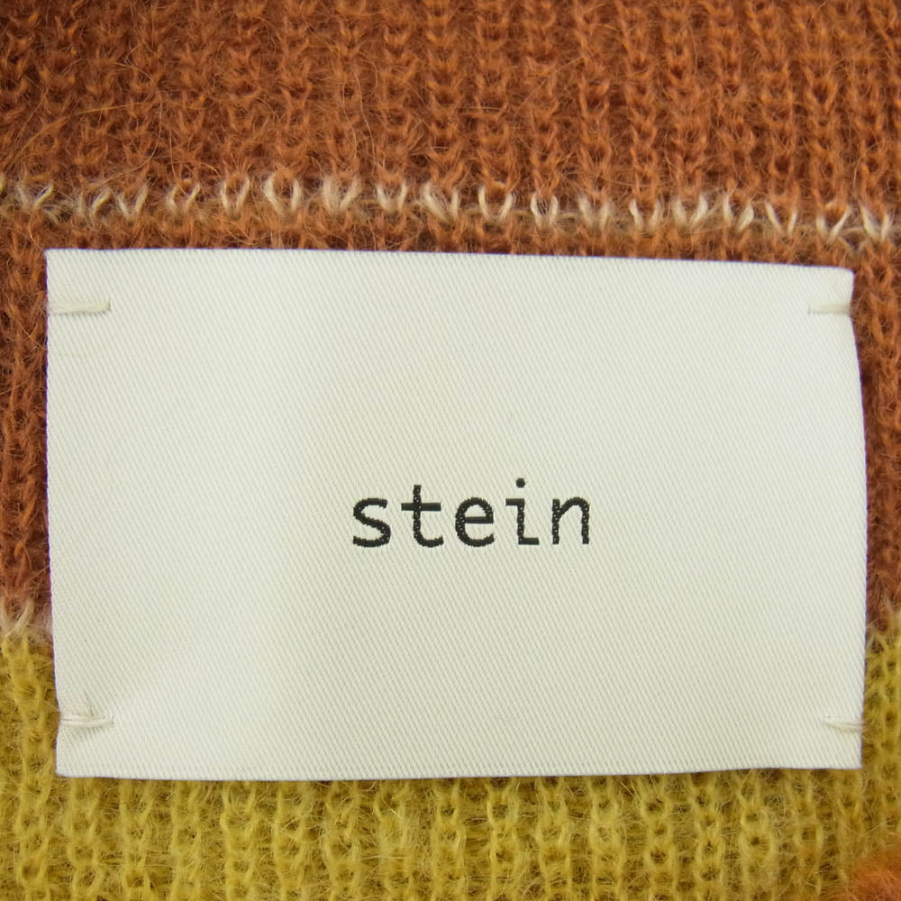 ssstein シュタイン ST.533-2 COLOR COMBINATION MOHAIR LS #MULTI STRIPES カラーコンビネーション モヘア マルチストライプ ニット セーター マルチカラー系 S【美品】【中古】