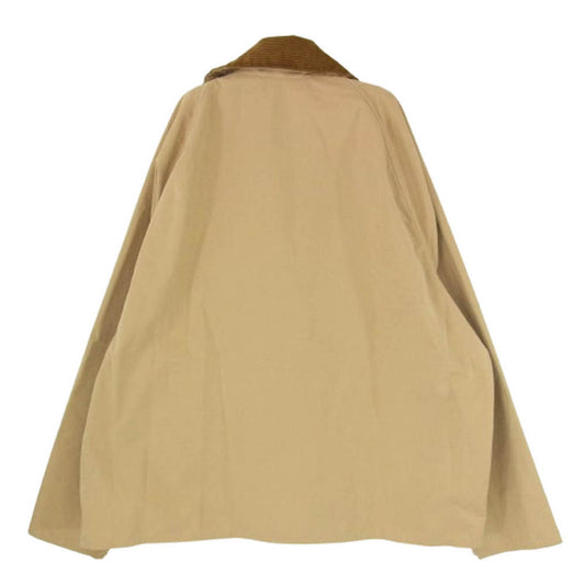 Barbour バブアー 251MCA1059 日本限定 BORROWDALE ボロウデイル ピーチスキン ショート ブルゾン ベージュ系 40【中古】