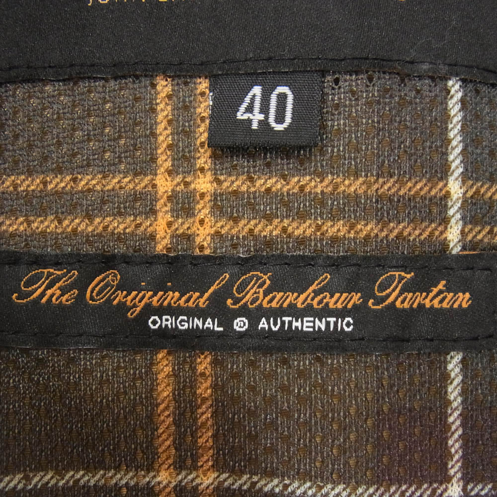 Barbour バブアー 251MCA1059 日本限定 BORROWDALE ボロウデイル ピーチスキン ショート ブルゾン ベージュ系 40【中古】