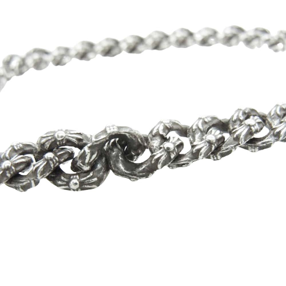 CHROME HEARTS クロムハーツ（原本無） XTRA FNCY MINI エクストラファンシー ミニ ブレスレット 7inch 7インチ シルバー系【中古】