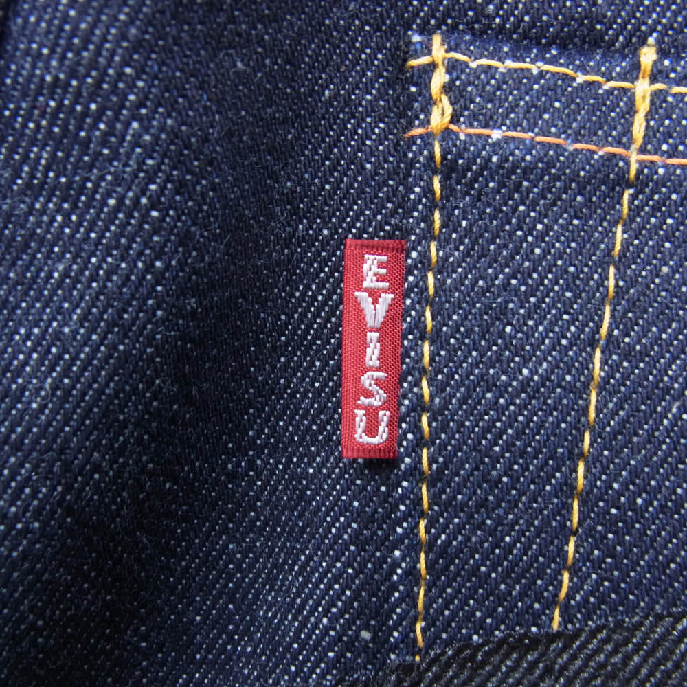 EVISU エヴィス 2001 NO.2 大黒 ビッグカモメ デニム パンツ ジーンズ インディゴブルー系 34【極上美品】【中古】