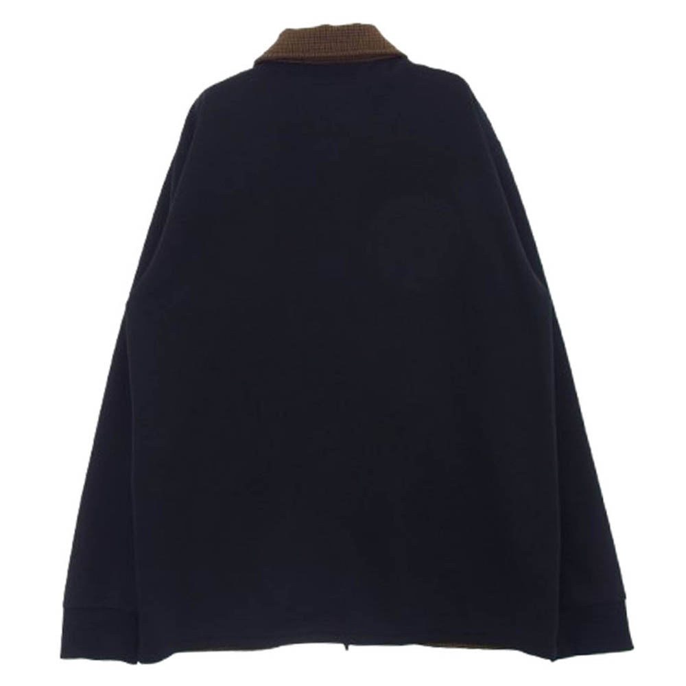 glamb グラム GB0321/CS13 Swing top jersey スウィングトップ ジャージー ジップジャケット ブラック系 M【中古】