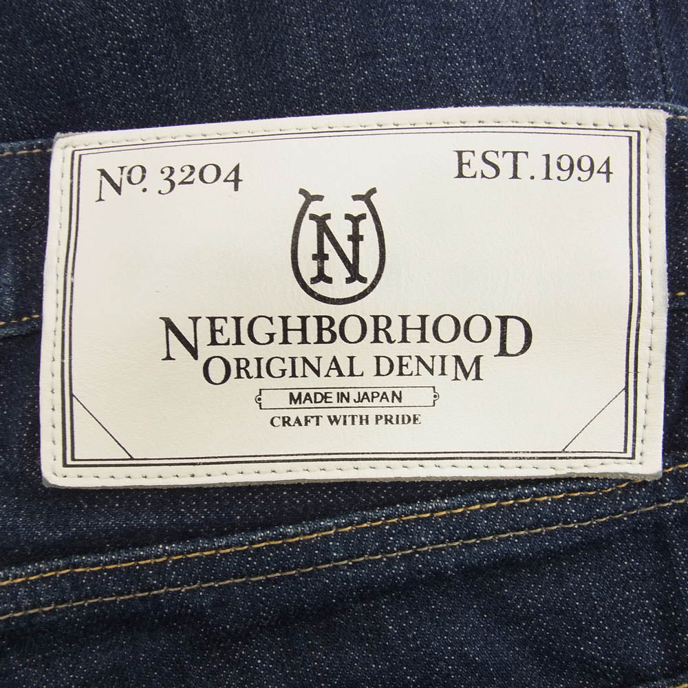 NEIGHBORHOOD ネイバーフッド 17ss RIGID NARROW リジット ナロー デニム パンツ インディゴブルー系 M【中古】
