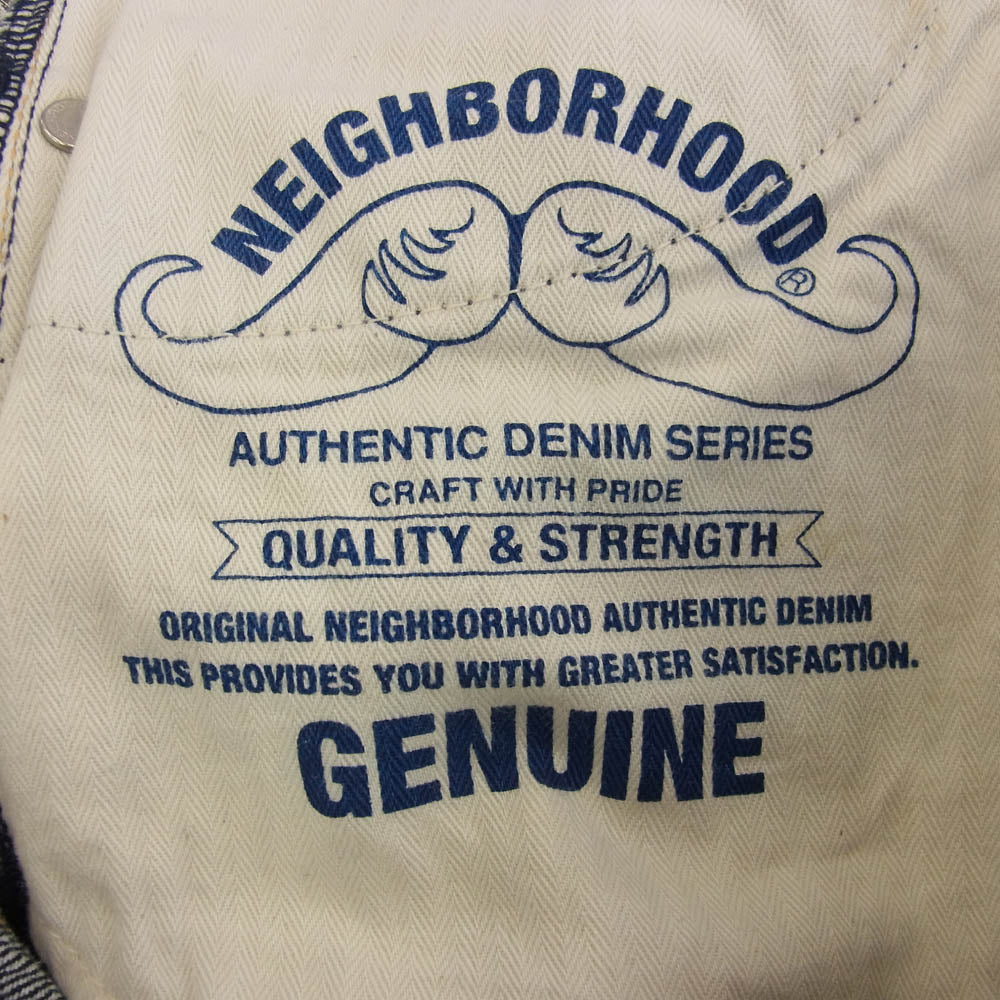 NEIGHBORHOOD ネイバーフッド 17ss RIGID NARROW リジット ナロー デニム パンツ インディゴブルー系 M【中古】