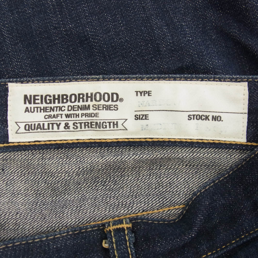NEIGHBORHOOD ネイバーフッド 17ss RIGID NARROW リジット ナロー デニム パンツ インディゴブルー系 M【中古】
