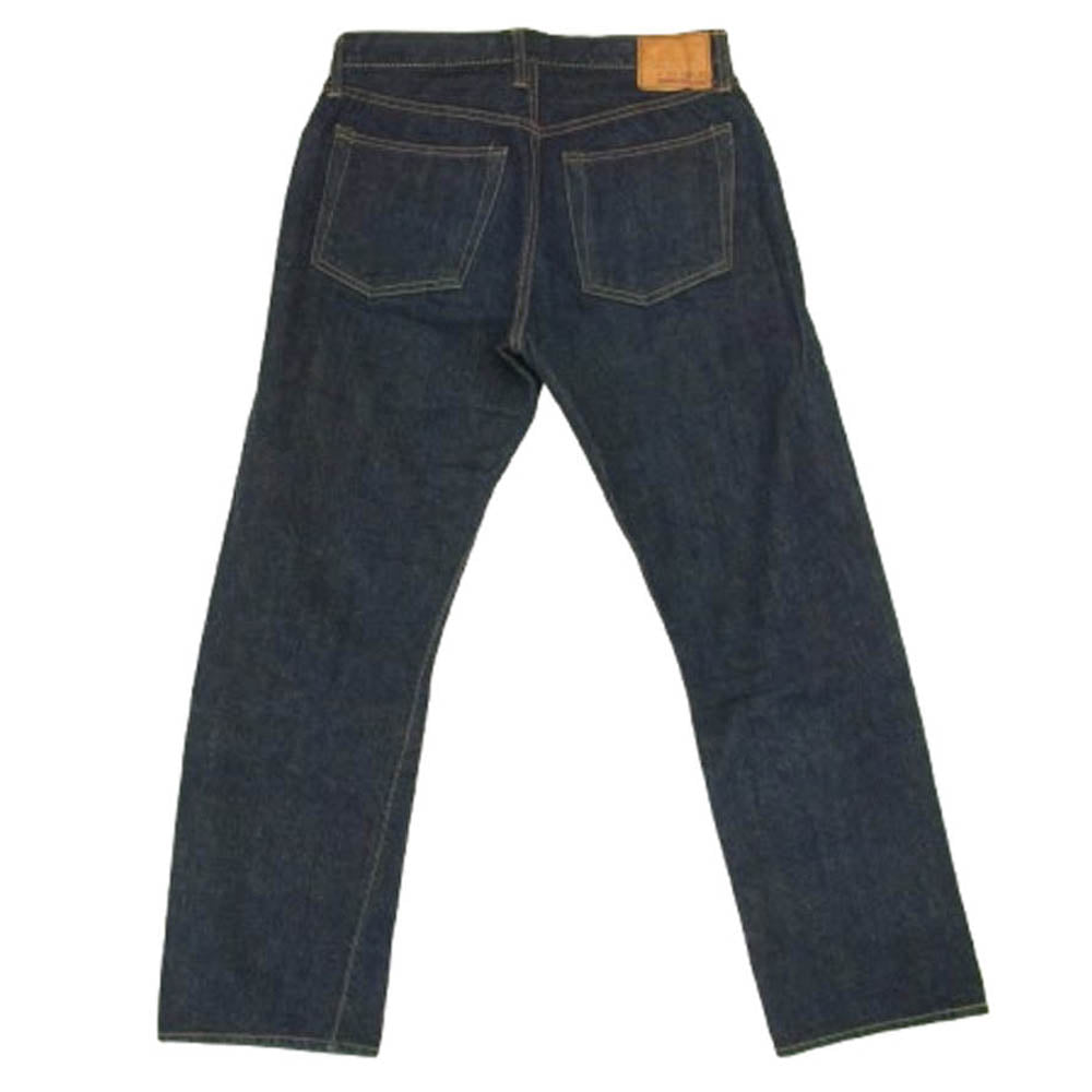 RESOLUTE リゾルト Lot 711 ボタンフライ セルビッチ ワンウォッシュ デニムパンツ W32 インディゴブルー系 32【中古】