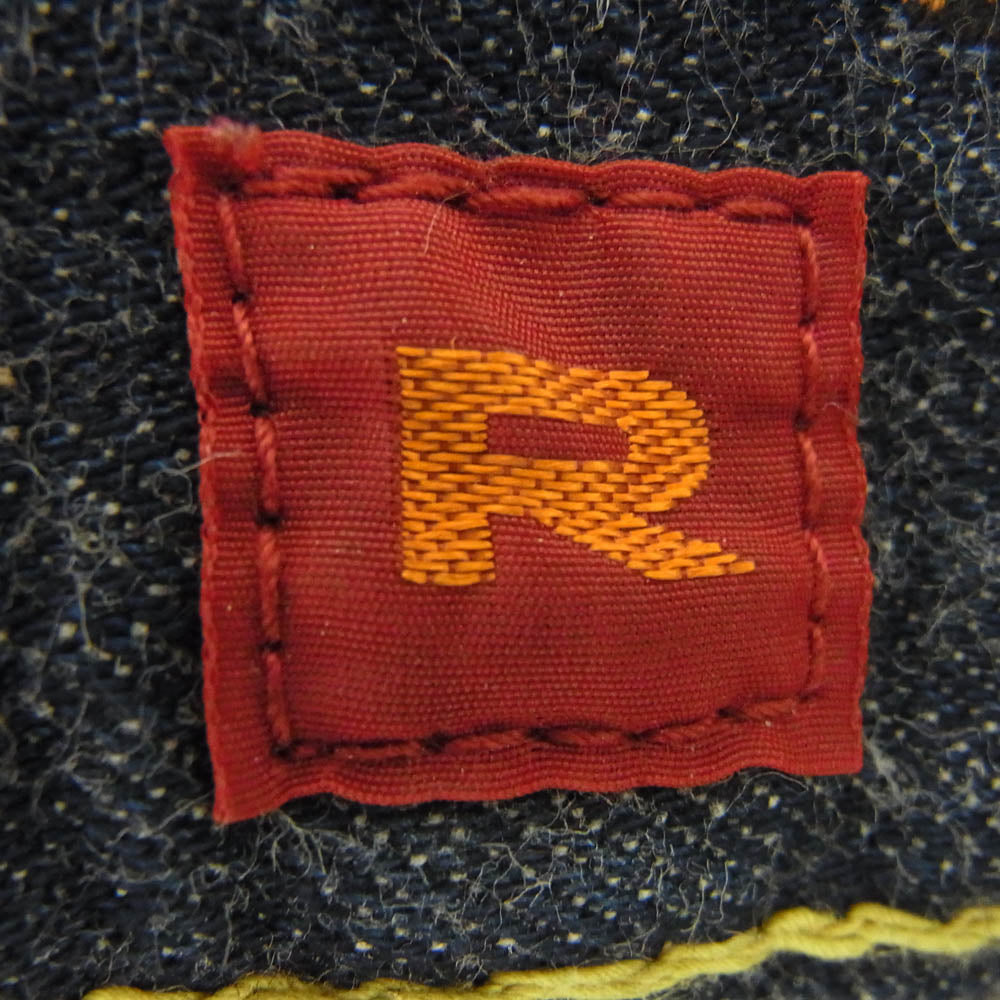 RESOLUTE リゾルト Lot 711 ボタンフライ セルビッチ ワンウォッシュ デニムパンツ W32 インディゴブルー系 32【中古】