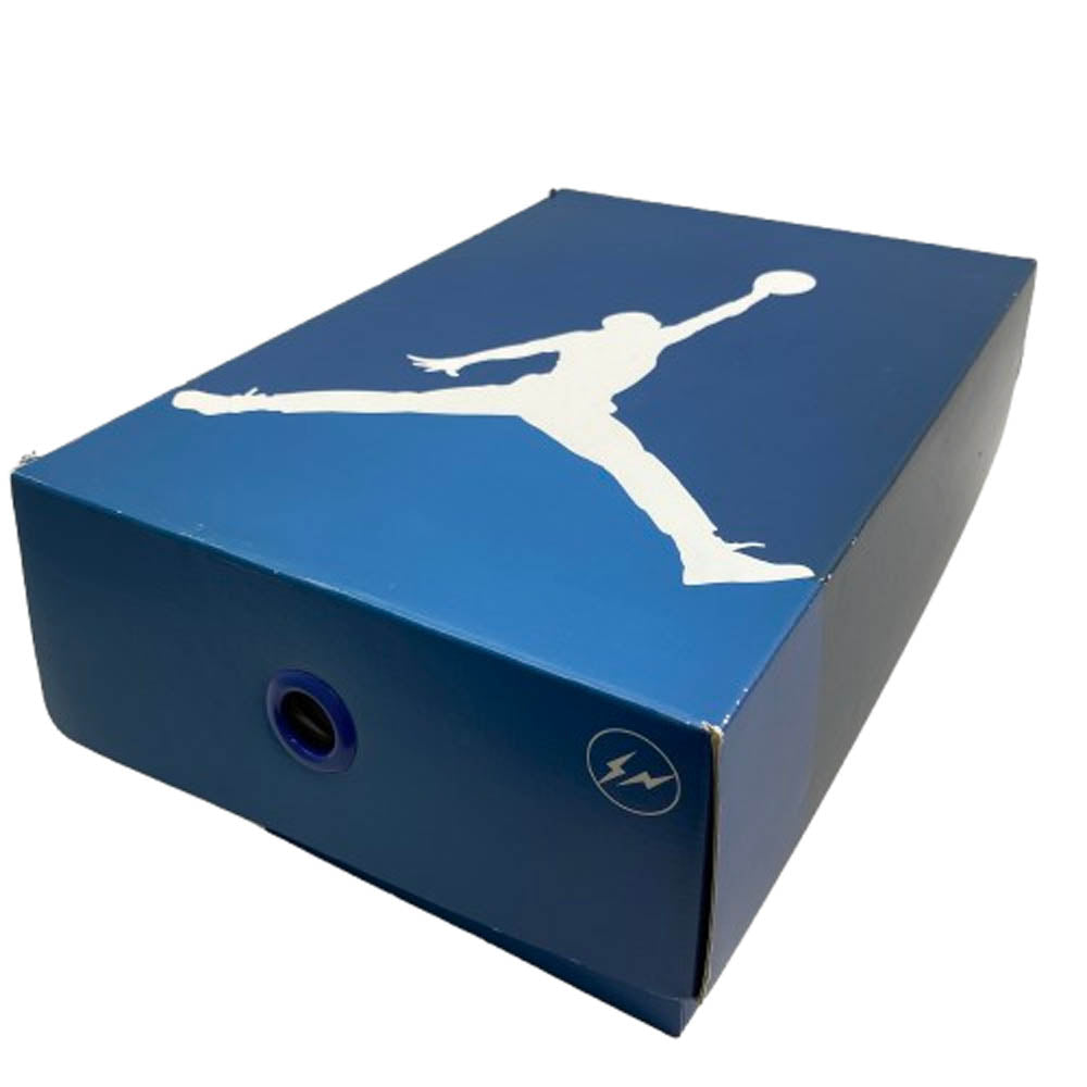 NIKE ナイキ DA3595-100 × FRAGMENT DESIGN AIR JORDAN3 RETRO SP フラグメントデザイン エアジョーダン3 ミッドカット スニーカー ホワイト系 28.5cm【中古】