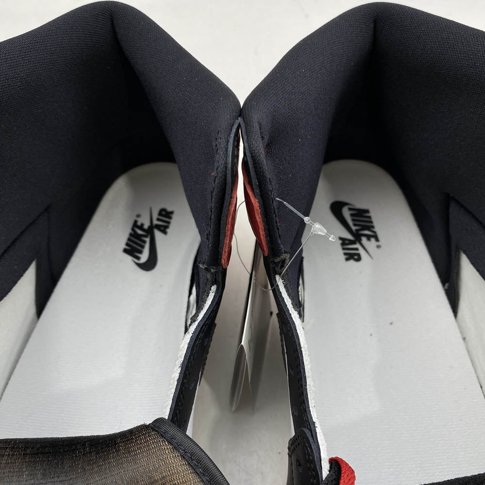 NIKE ナイキ 0DZ5485-106 Air Jordan 1 Retro High OG Black Toe Reimagined エアジョーダン1 レトロ ハイ OG ブラックトゥリイマジンド ハイカット スニーカー ブラック系 レッド系 28.5cm【新古品】【未使用】【中古】