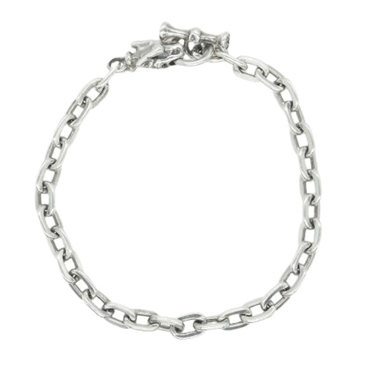 TRAVIS WALKER トラヴィスワーカー GARGOYLE BRACELET T-ガーゴイル Tバー ブレスレット シルバー系【中古】