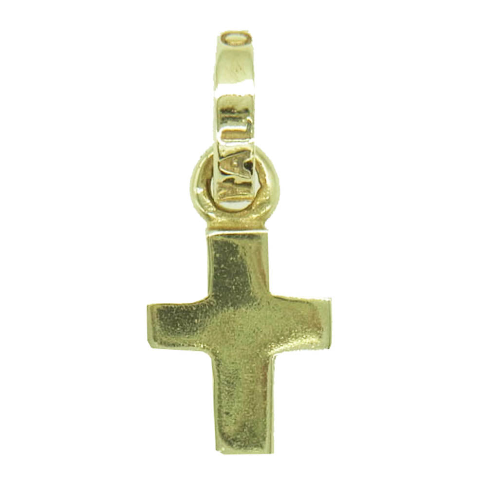 ROYAL ORDER ロイヤルオーダー GP122-1 ギャランティーカード付属 K18YG CROSS W/DIAMONDS イエローゴールド クロス パヴェダイヤモンド ペンダントトップ ゴールド系【中古】