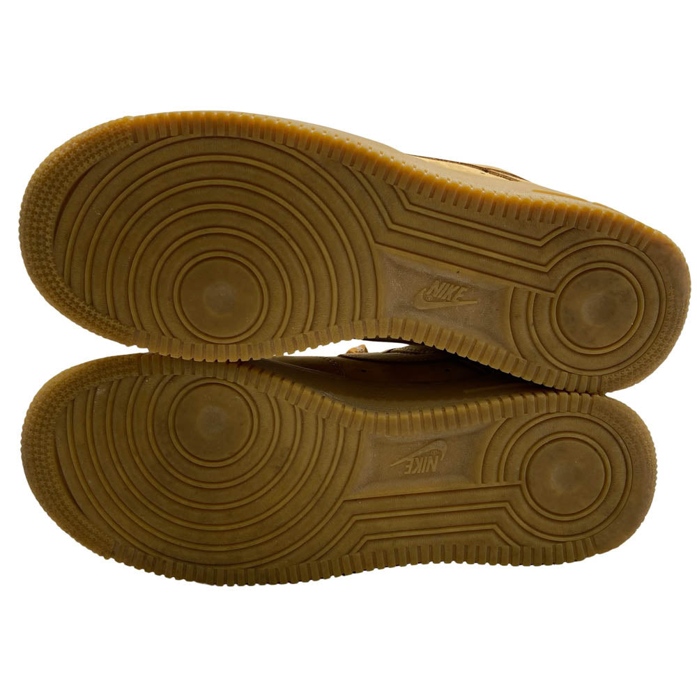 Supreme シュプリーム DN1555-200 × Nike ナイキ 【フェイクバスターズ鑑定済】Air Force 1 Low Flax Wheat エアフォース 1 ローカットスニーカー ブラウン系 26cm【中古】