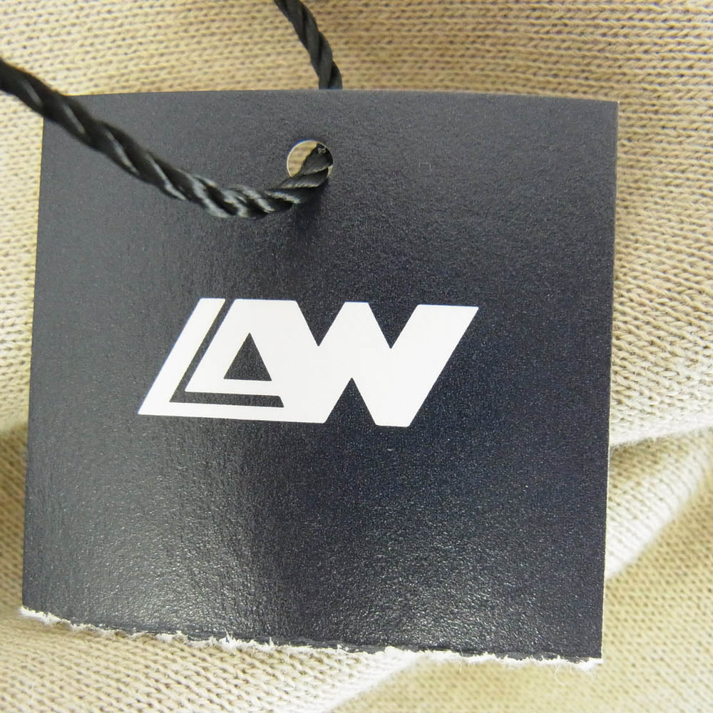 LOOPWHEELER ループウィラー LW367 フルジップ フーディ スウェット パーカー ライトベージュ ベージュ系 S【新古品】【未使用】【中古】