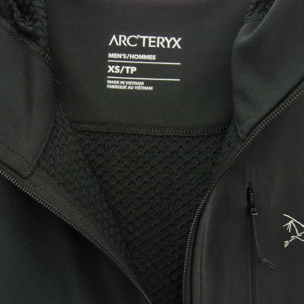 ARC'TERYX アークテリクス Delta Hoody デルタ フーディ ストレッチ ジャケット ブラック系 XS【新古品】【未使用】【中古】