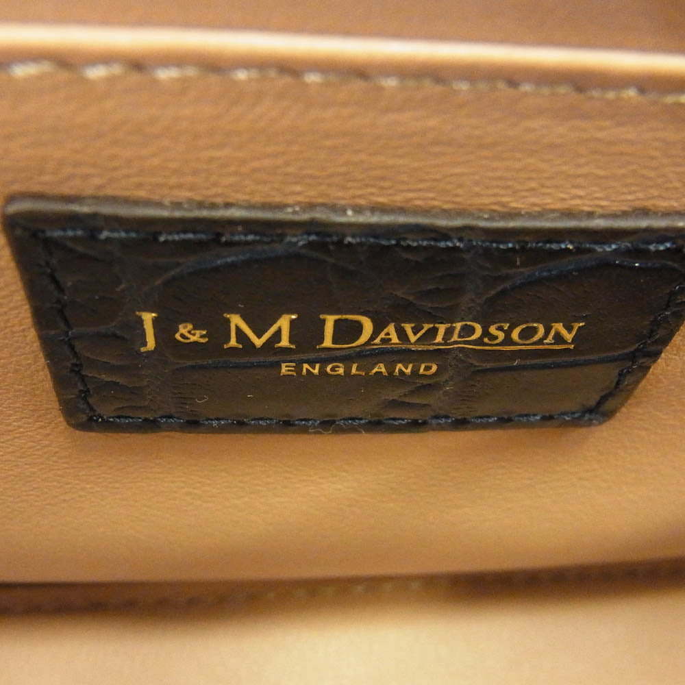 J&M Davidson ジェイアンドエムデヴィッドソン Eleanor エレノア 2way ショルダー ハンドバッグ ブラック系【中古】