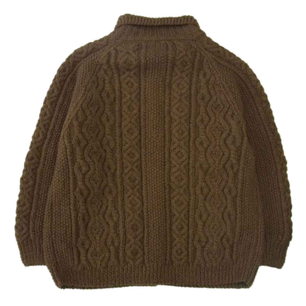INVERALLAN インバーアラン 茶タグ 3A LUMBER CARDIGAN ランバー カーディガン ブラウン系 ブラウン系【中古】