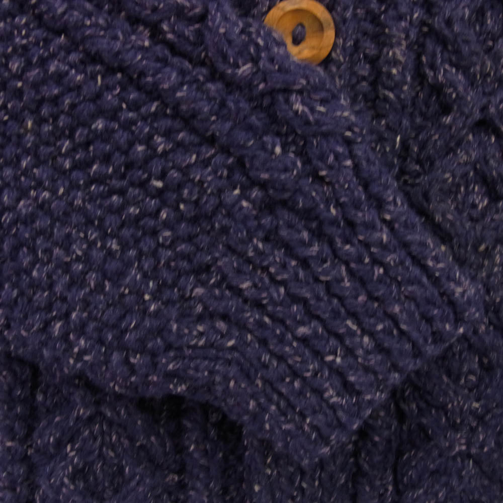 INVERALLAN インバーアラン 茶タグ 3A LUMBER CARDIGAN ランバー カーディガン パープル系 パープル系【中古】
