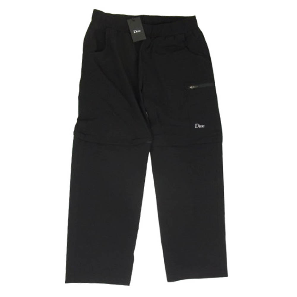 ダイム 23AW HIKING ZIP-OFF PANTS ロゴ ハイキング ジップオフ パンツ ブラック系 M【極上美品】【中古】