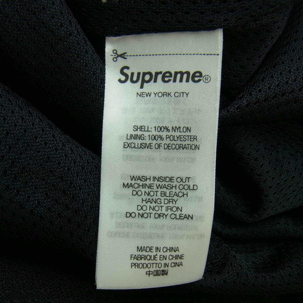 Supreme シュプリーム 24AW SPELLOUT EMBROIDERED TRACK JACKET スペルアウト ロゴ刺繍 トラック ジャケット ブラック系 L【中古】