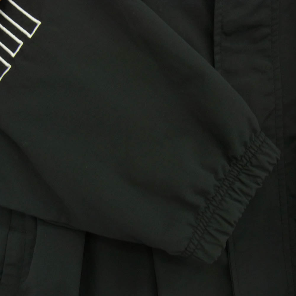 Supreme シュプリーム 24AW SPELLOUT EMBROIDERED TRACK JACKET スペルアウト ロゴ刺繍 トラック ジャケット ブラック系 L【中古】