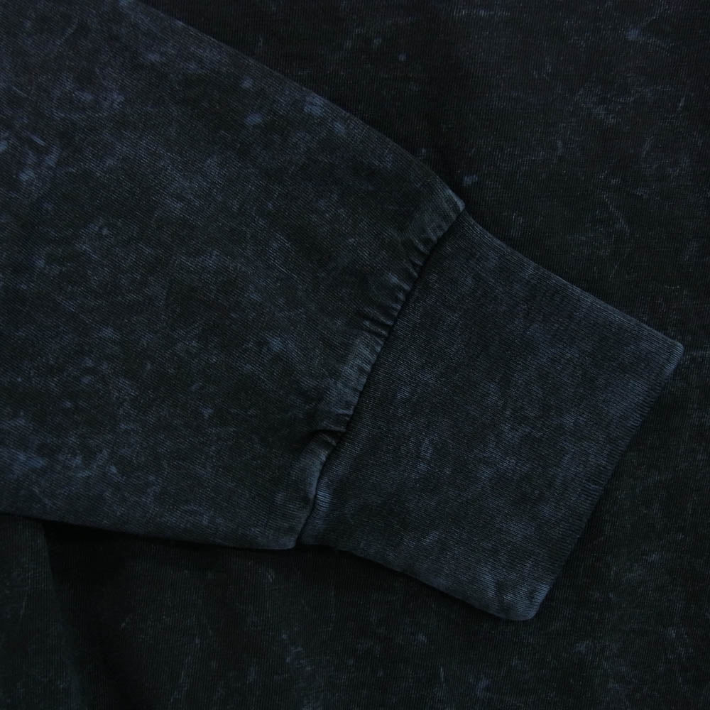 DIESEL ディーゼル T-GLYN Acid Wash Effect L/S Tee アシッドウォッシュ加工 長袖Tシャツ ブラック系 ブルー系 XS【新古品】【未使用】【中古】