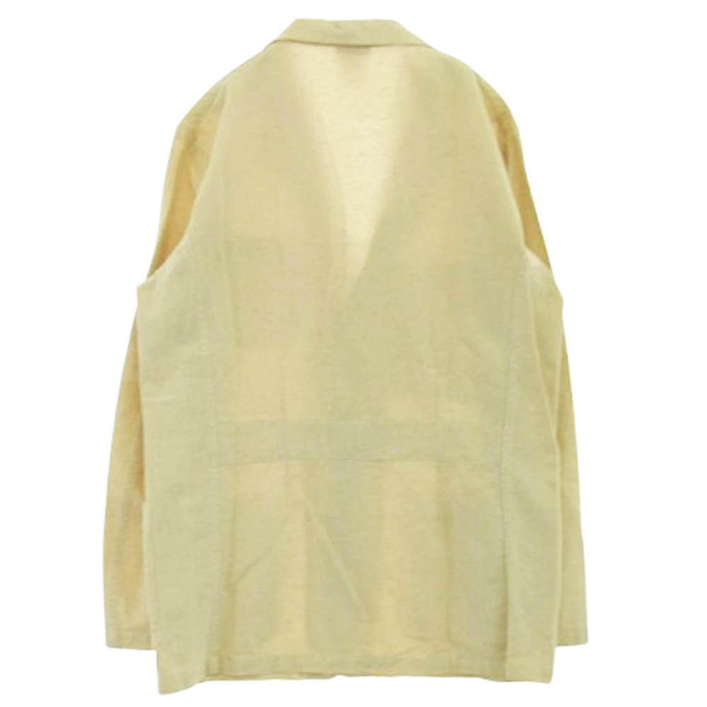 ベトラ フランス製 リネン混 テーラード ワークジャケット ベージュ系 38【中古】