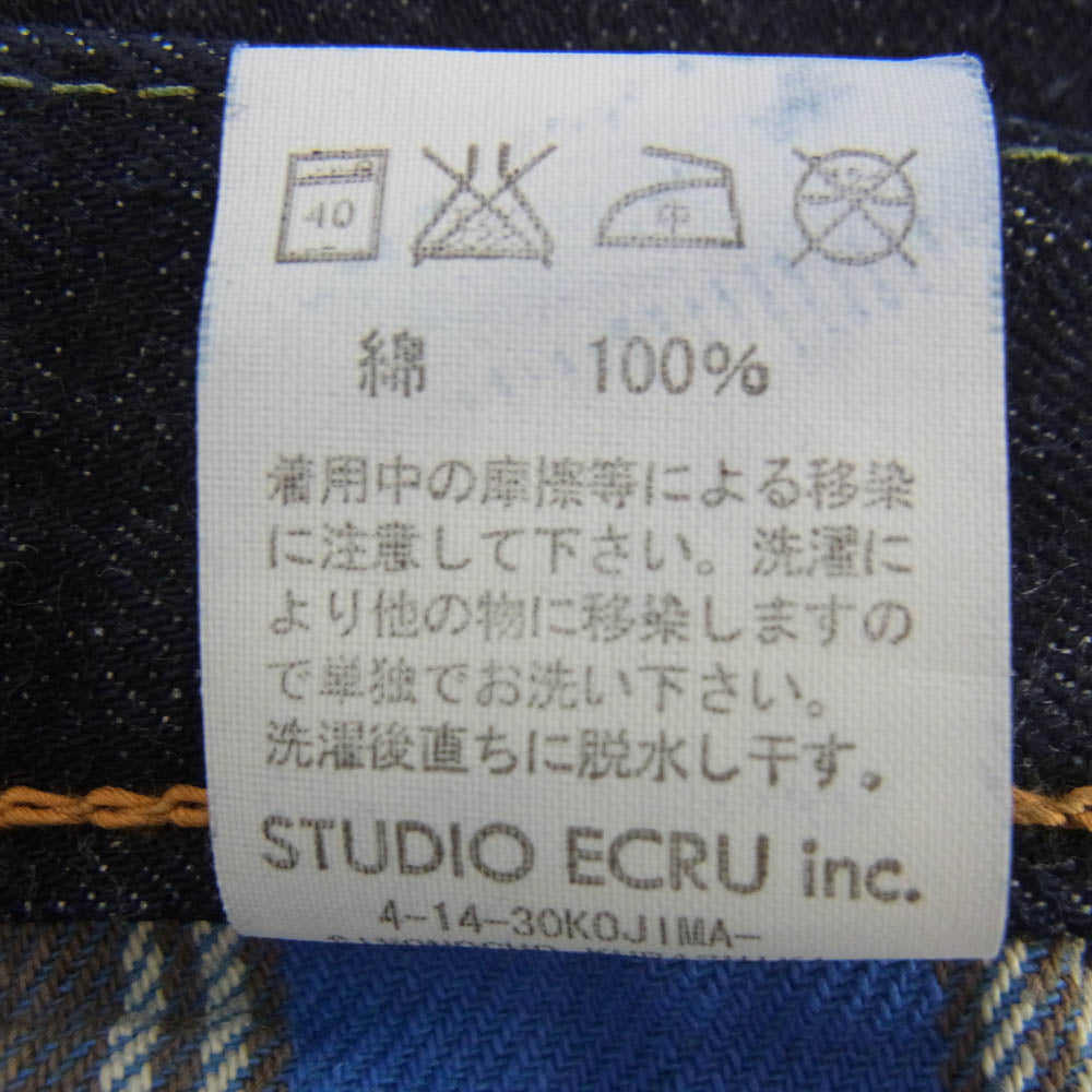 FOB FACTORY エフオービーファクトリー F191 セルヴィッチ WW2 大戦モデル デニムパンツ インディゴブルー系 M【中古】