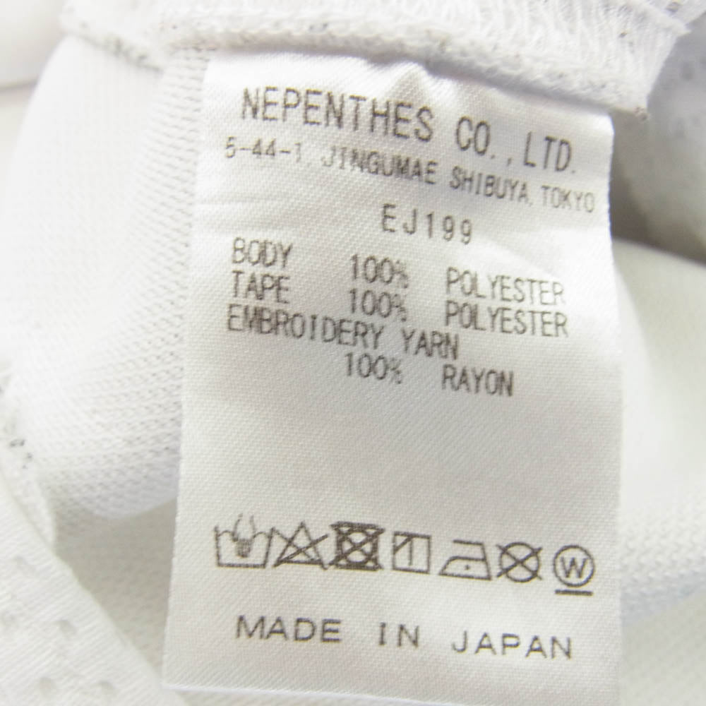 Needles ニードルス MR288 Narrow Track Pants ナロー トラック パンツ ホワイト系 S【中古】