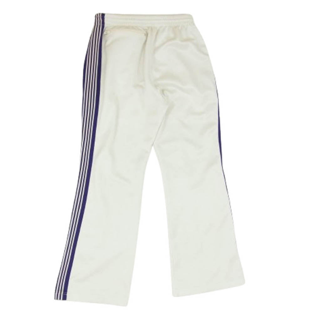 Needles ニードルス MR288 Zipped Track Pant サイド ライン トラック パンツ ホワイト系 S【中古】