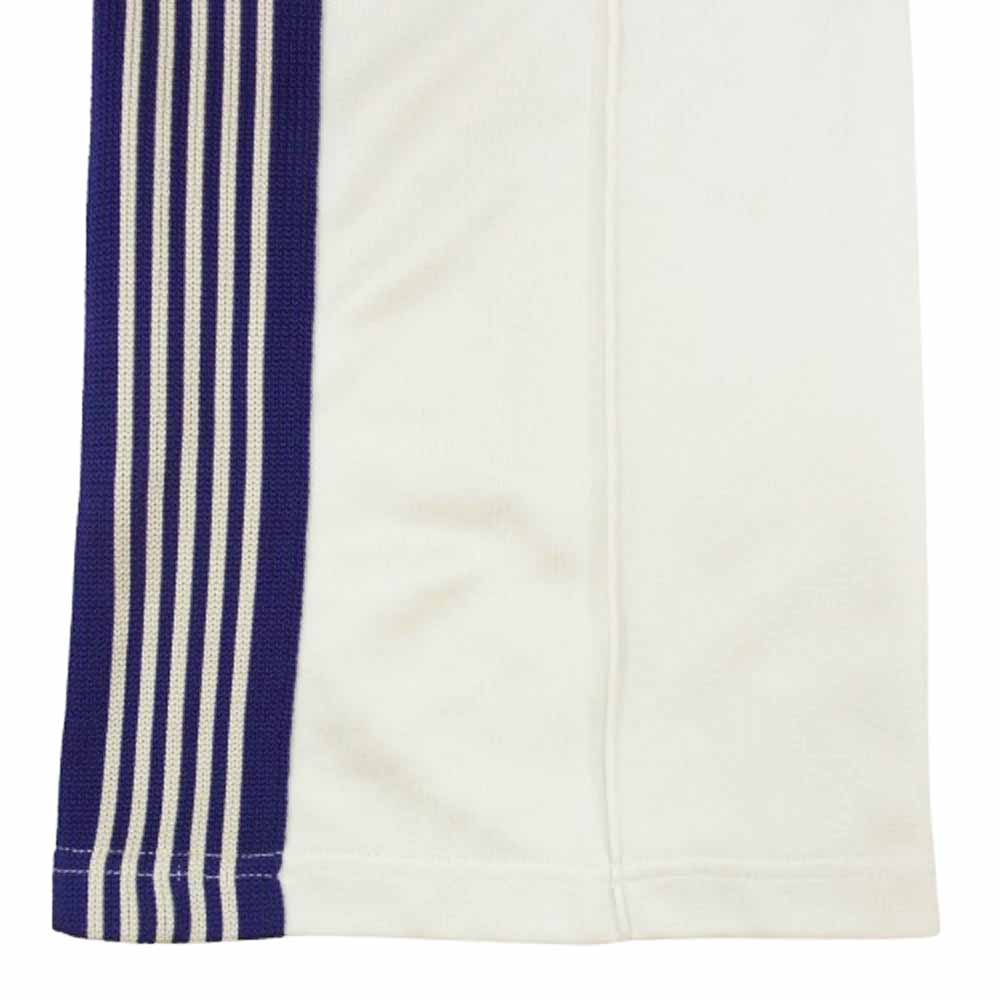 Needles ニードルス MR288 Zipped Track Pant サイド ライン トラック パンツ ホワイト系 S【中古】