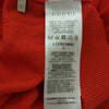 GUCCI グッチ 22AW 700446 XKCH8 ×adidas アディダス 700446 ロゴ刺繍 トレフォイル ウール プルオーバー ニットパーカー レッド系 L【中古】