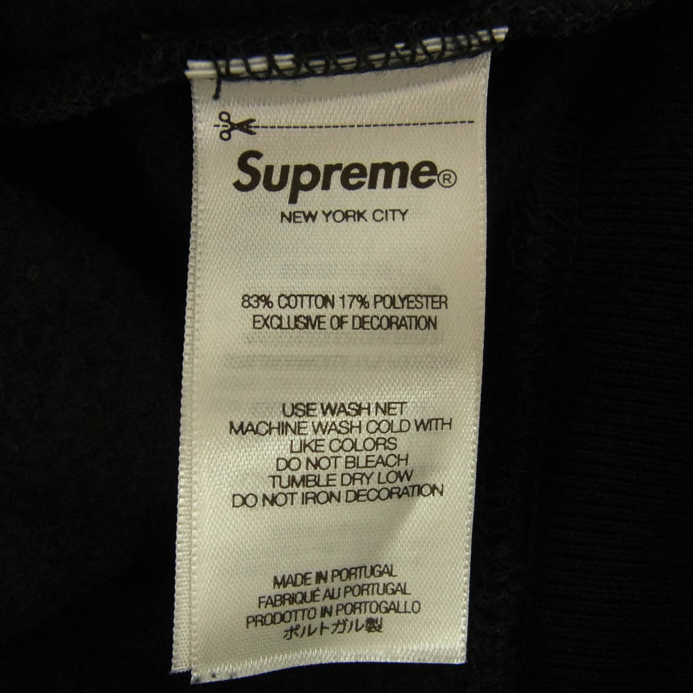 Supreme シュプリーム 25SS Small Box Half Zip Pullover スモール ボックス ハーフ ジップ プルオーバー ブラック系 L【極上美品】【中古】