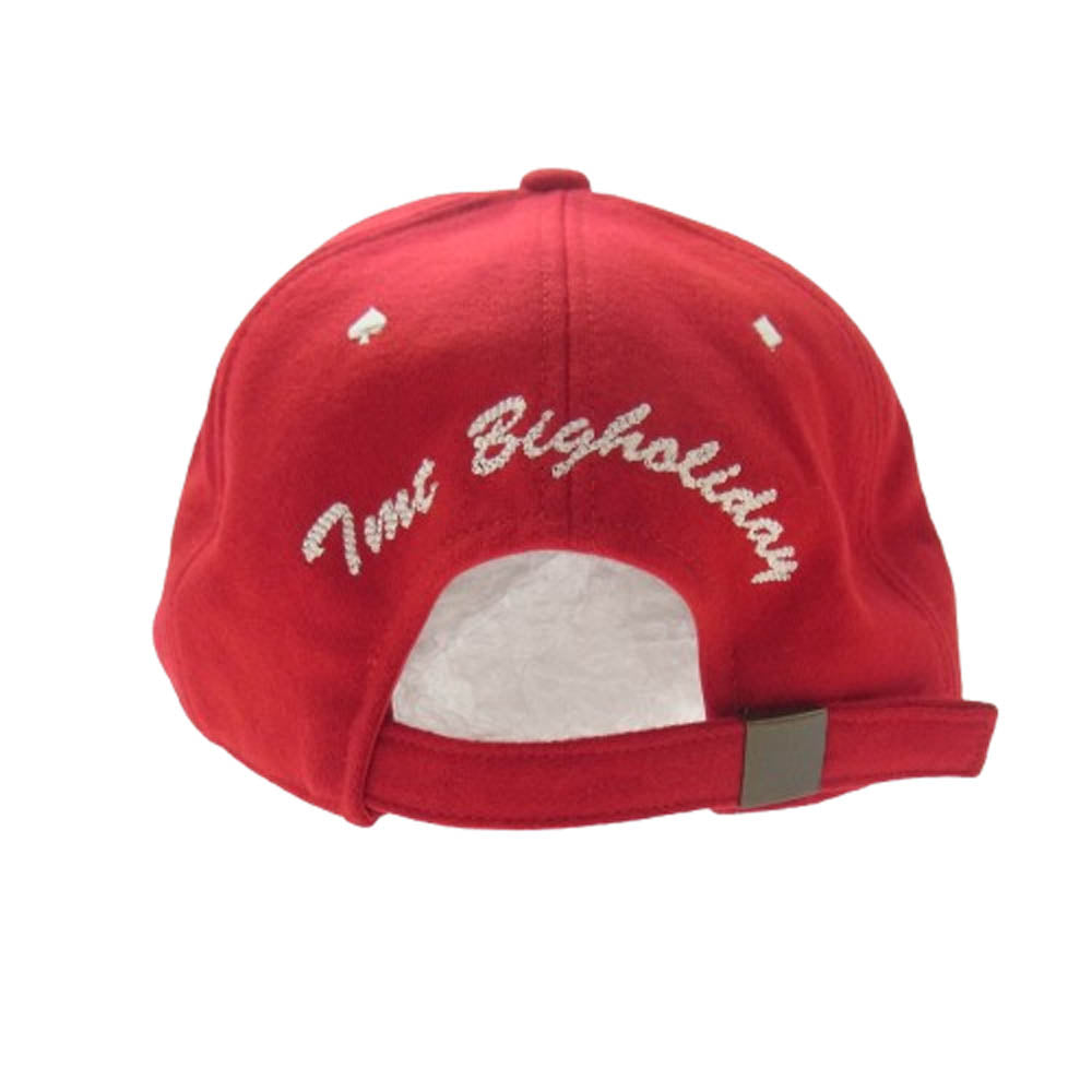 TMT ティーエムティー TAC-S13SP04 SURFIN TMT CALIFORNIA ウール キャップ レッド系【極上美品】【中古】