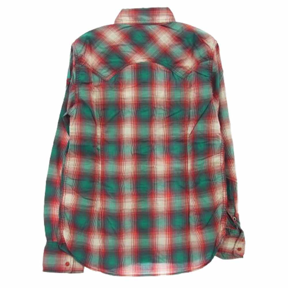 TMT ティーエムティー 17SS TSH-S17SP03 オンブレチェック シャツ マルチカラー系 S【極上美品】【中古】