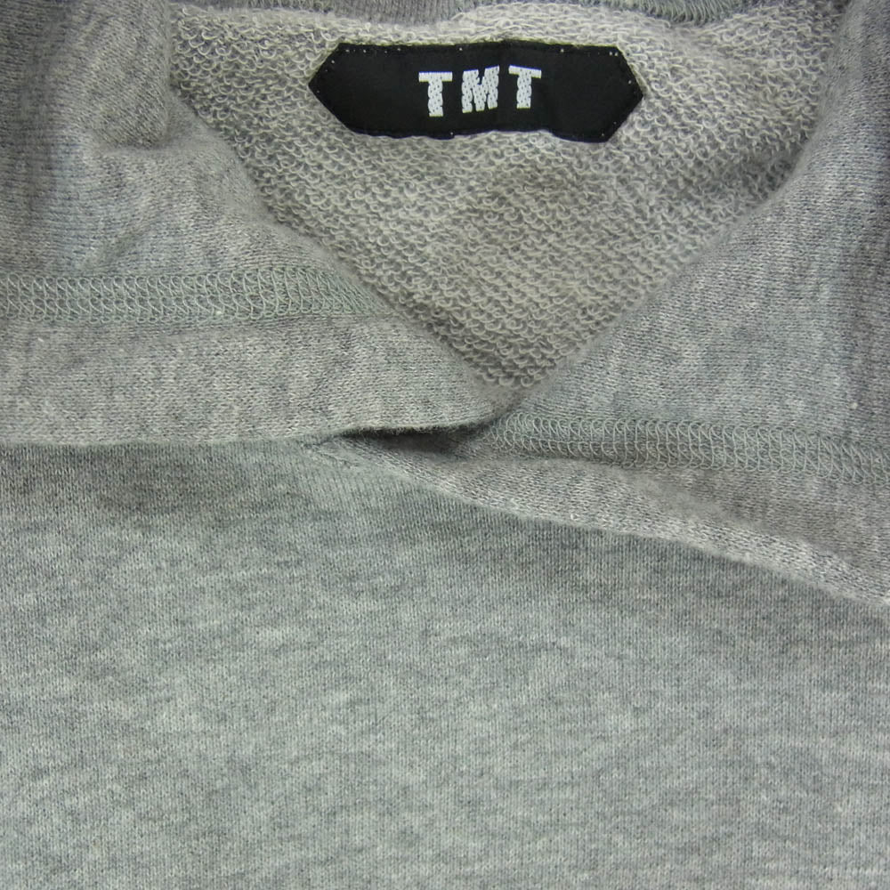 TMT ティーエムティー TSW-S14SP03 MACDOUGAL ST. プリント プルオーバー スウェット パーカー グレー系 M【極上美品】【中古】