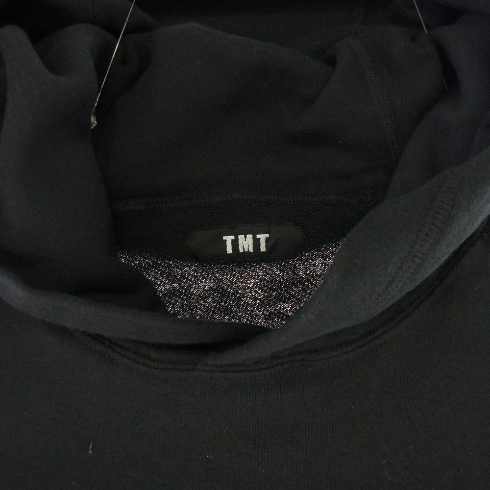 TMT ティーエムティー TSW-S14SP03 MACDOUGAL ST. プリント プルオーバー スウェット パーカー ブラック系 M【極上美品】【中古】